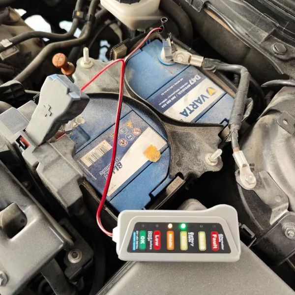 12V car battery tester