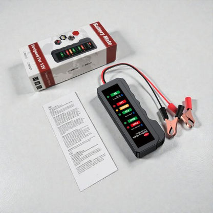 12V car battery tester