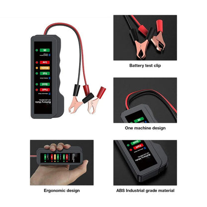 12V car battery tester
