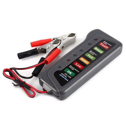 12V car battery tester